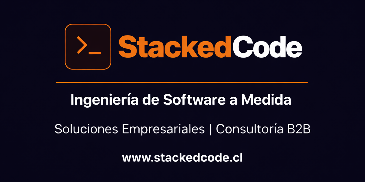 StackedCode | Desarrollo de Software Empresarial a Medida en Chile